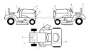 Page G Diagram and Parts List for WE12538K  Weed Eater Lawn Tractor